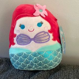 NWT Squishmallow Ariel 6.5” Disney